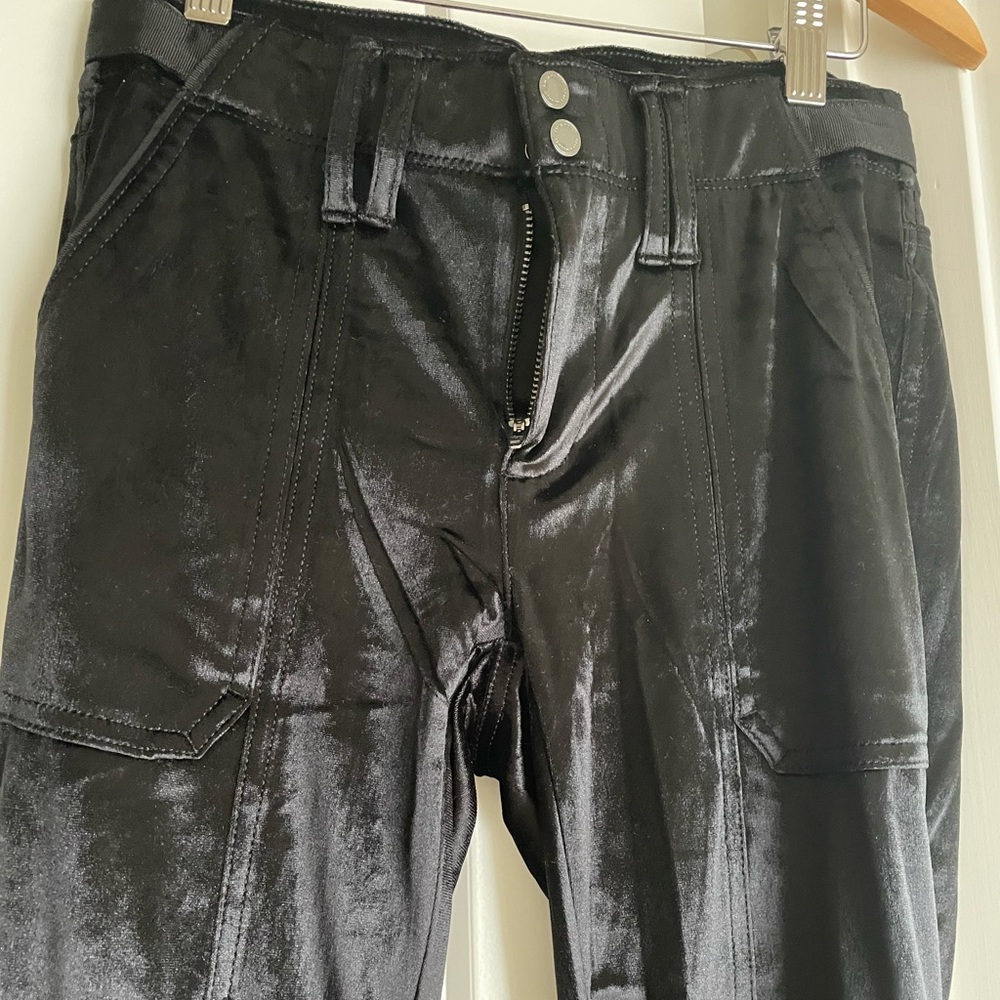 New shiny kind of velvety pantS.